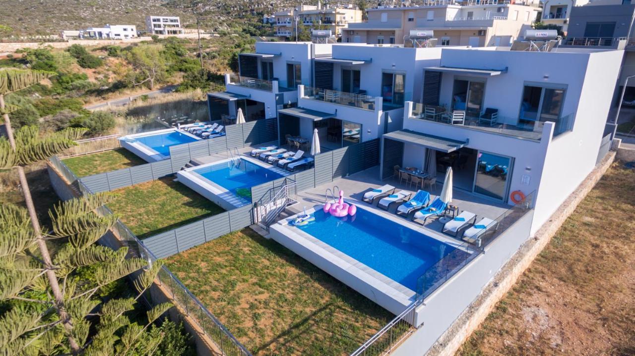 Katakis Luxuryvillas Hriszí Aktí Haniá Kültér fotó