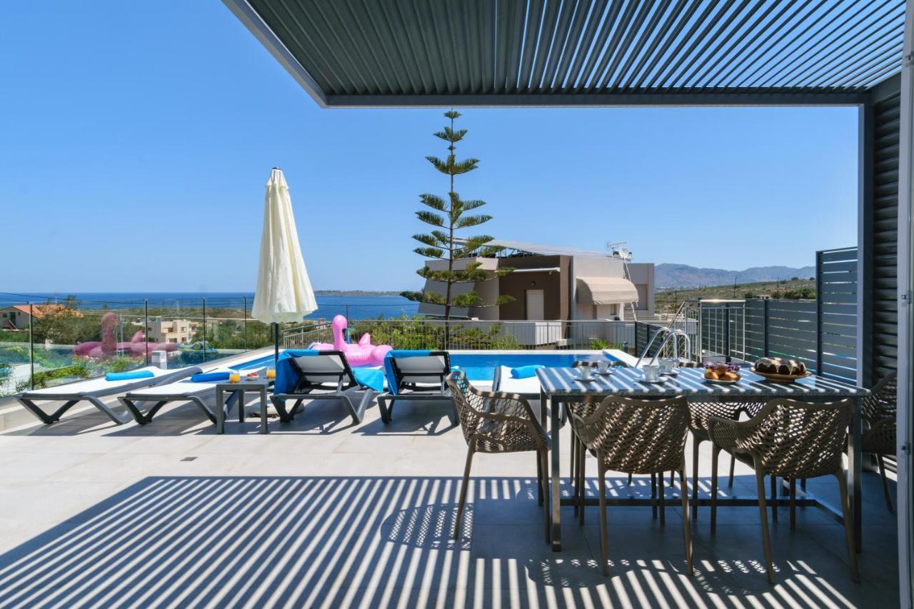 Katakis Luxuryvillas Hriszí Aktí Haniá Kültér fotó