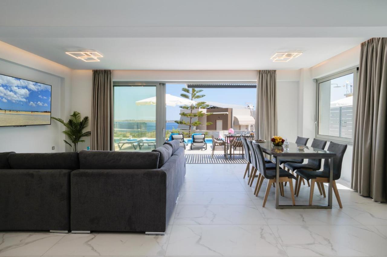 Katakis Luxuryvillas Hriszí Aktí Haniá Kültér fotó