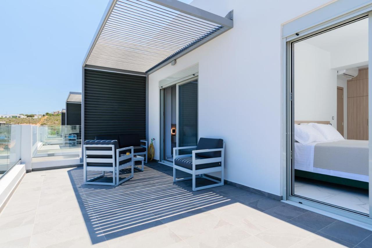 Katakis Luxuryvillas Hriszí Aktí Haniá Kültér fotó