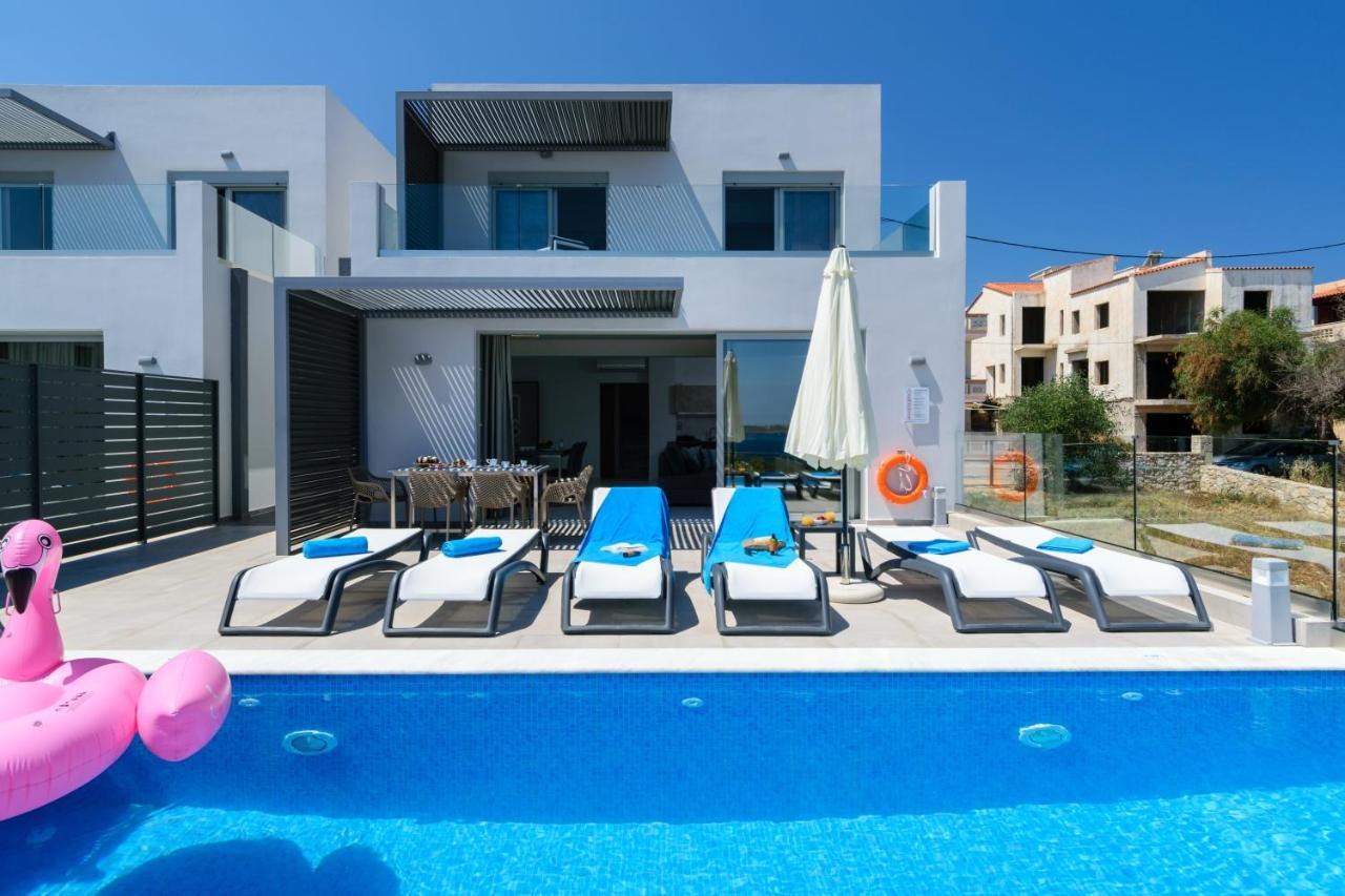 Katakis Luxuryvillas Hriszí Aktí Haniá Kültér fotó