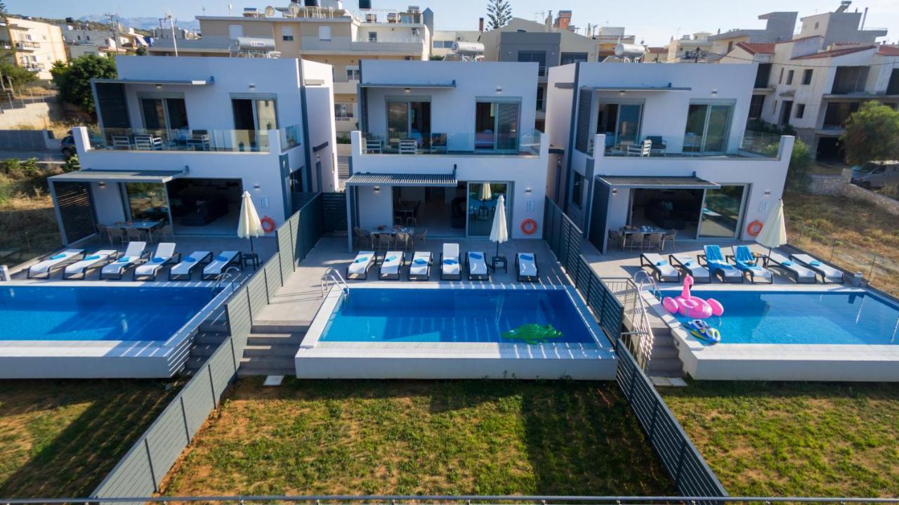 Katakis Luxuryvillas Hriszí Aktí Haniá Kültér fotó