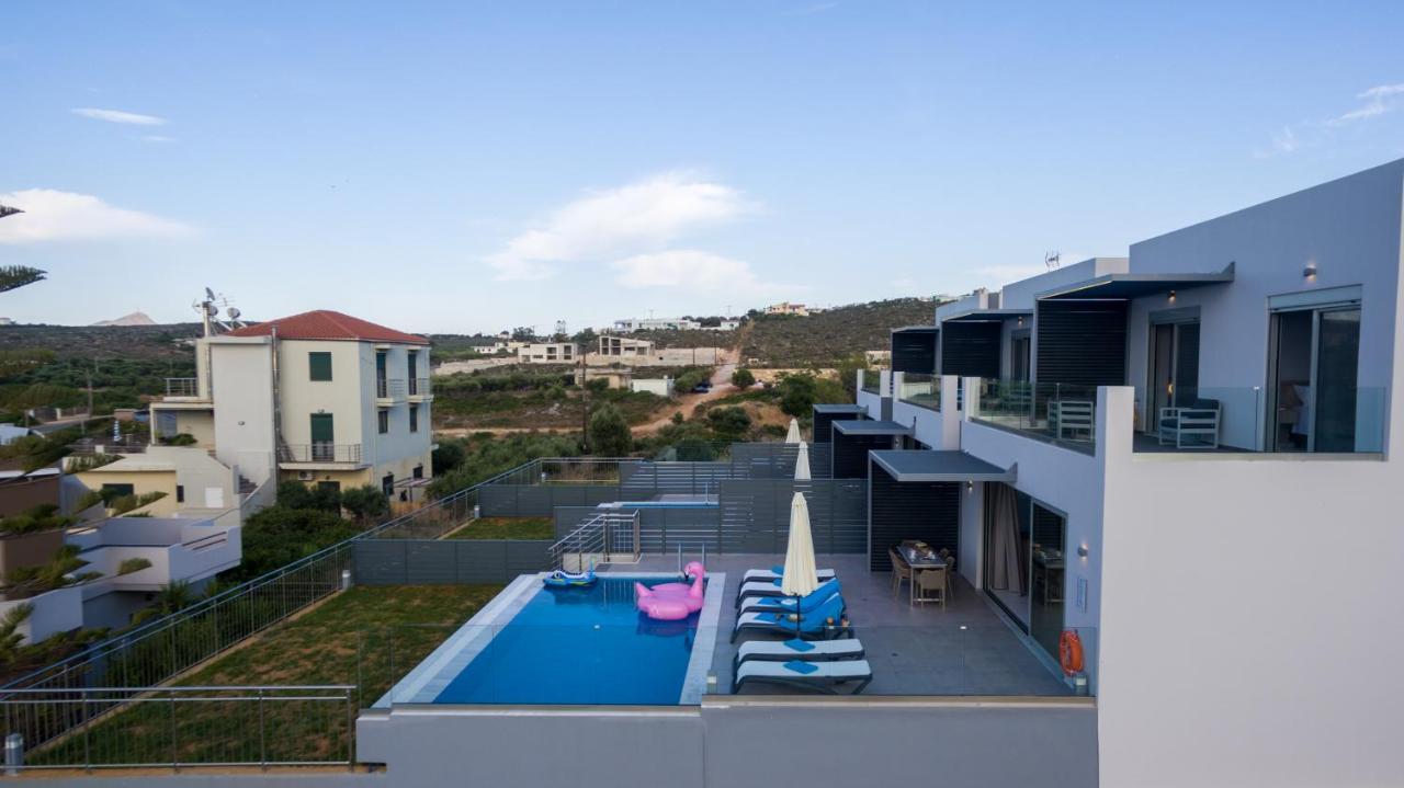 Katakis Luxuryvillas Hriszí Aktí Haniá Kültér fotó